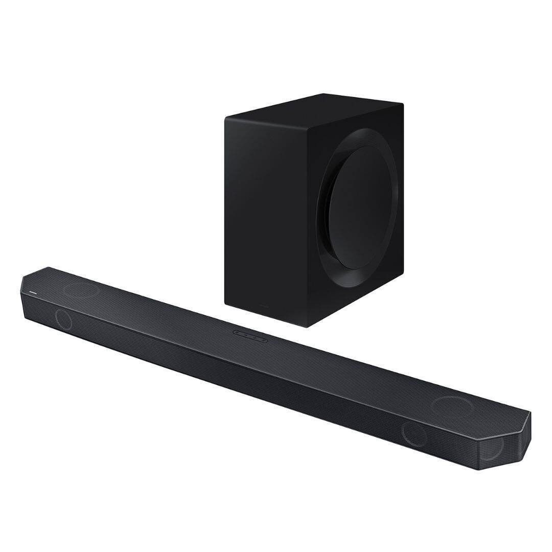 Left. Samsung - Samsung HW-Q800C Wireless Soundbar (HW-Q800C) - Black.