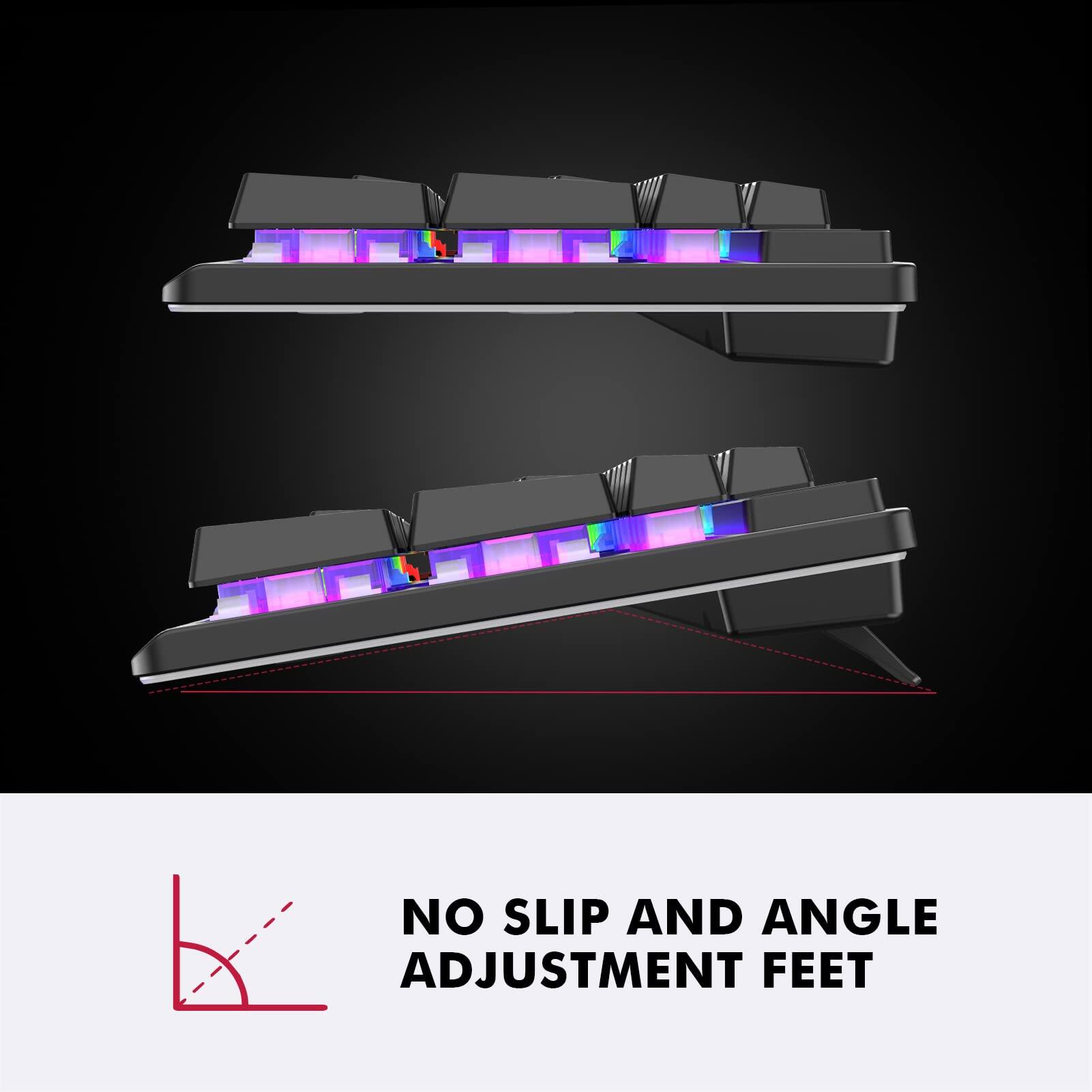 NO SLIP AND ANGLE ADJUSTMENT FEET