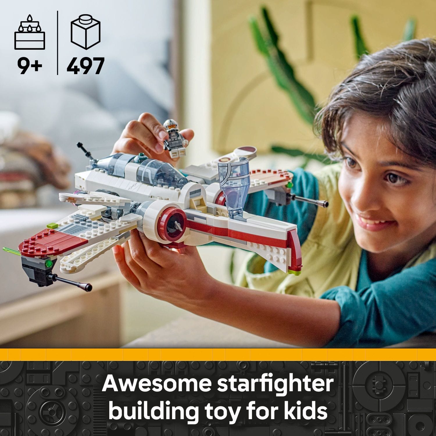 9+ 497 Awesome Starfighter Building Toy for Kids