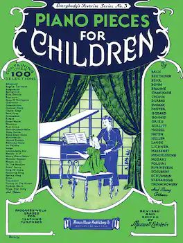 Music Sales America - Piano Pieces for Children Songbook – Everybody's Favorite Series No. 3 Piano Sheet Music Collection