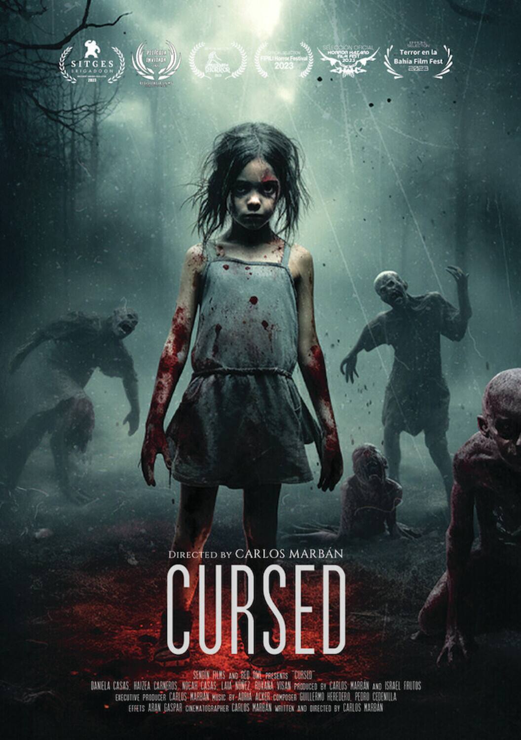 Front. Cursed   - DVD.