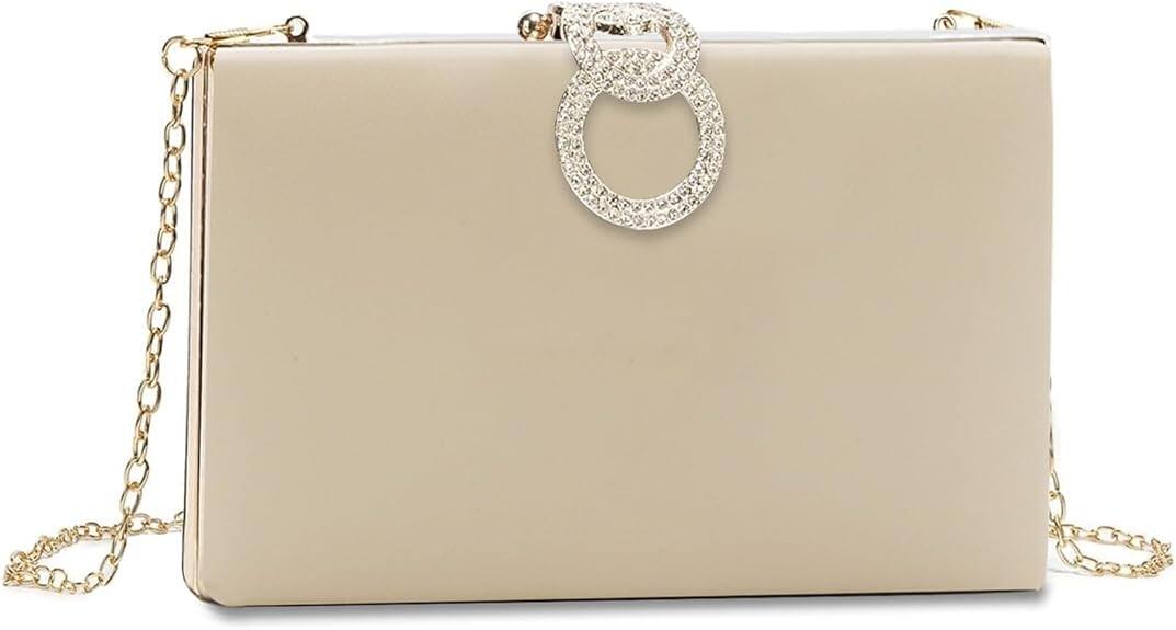 Front. Vulpecula Spade - Evening Clutch Purses - Women's Evening Bag Party Purses Handbag for Cocktail - A Style 9-nude.