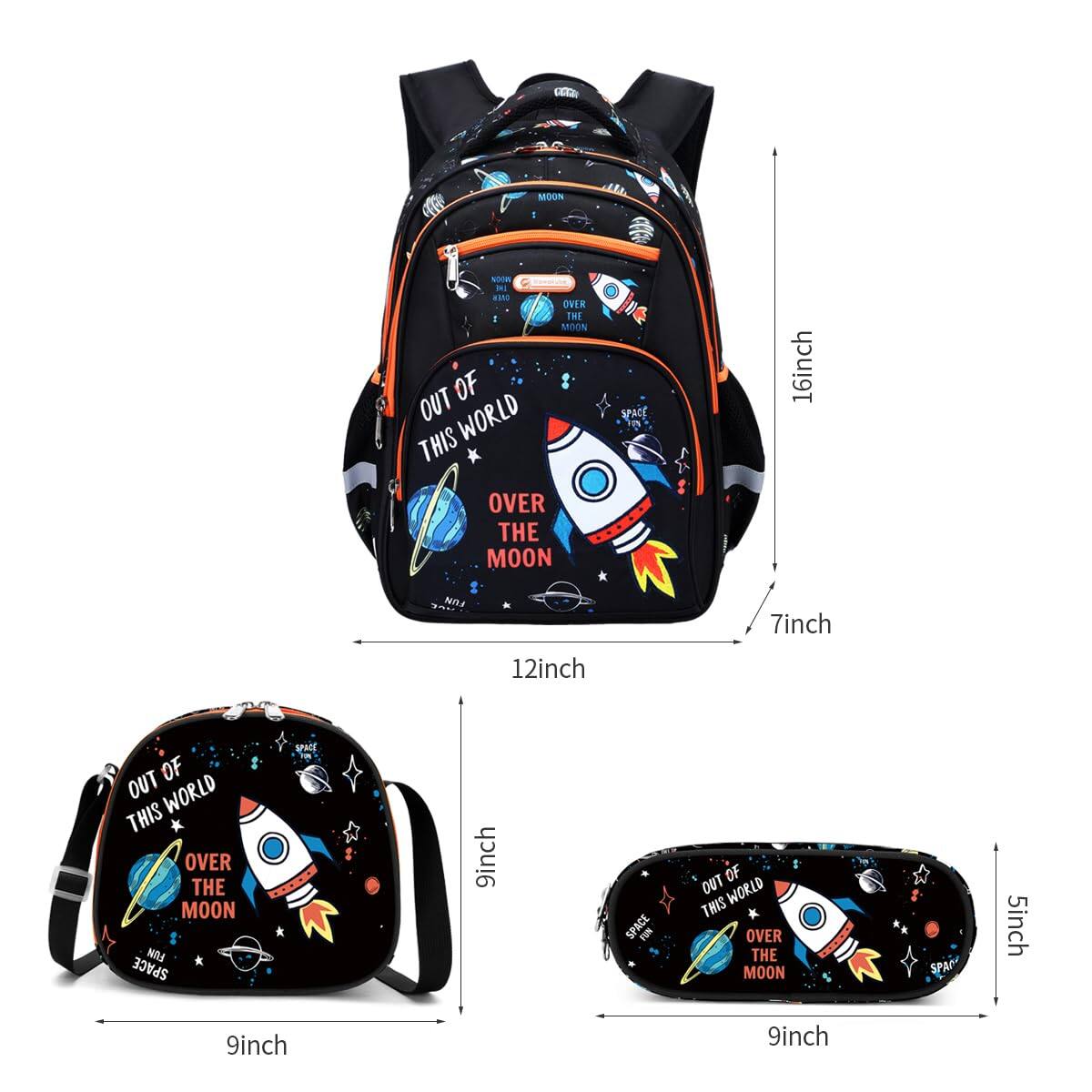 Zaino Kawaii Sanilinwild Con Orecchie Da Orsetto | Capiente E Impermeabile Per Scuola Elementare, Viaggi, Shopping | Regalo Originale Per Ragazze - 3