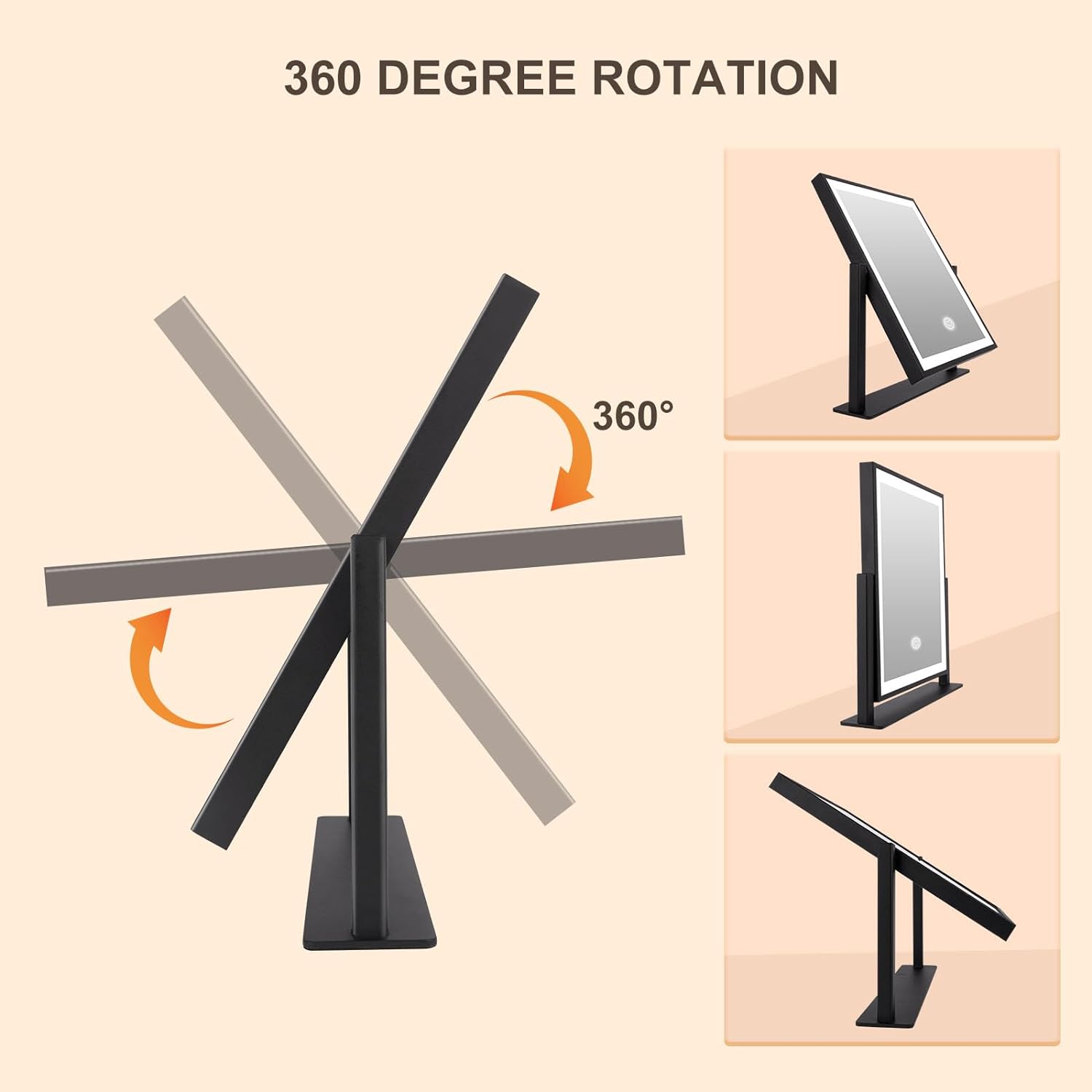 360 DEGREE ROTATION

360°
