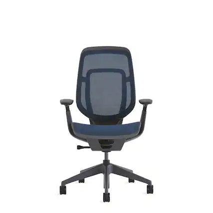 Front. Steelcase - Karman Office/Gaming Chair with wheels for Hard Floor - Intermix Baltic.