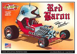PopMarket - Tom Daniel - 1:24 Scale Model Kit - Red Baron Show Car w/Trading Card - COLLECTIBLES - Multicolor