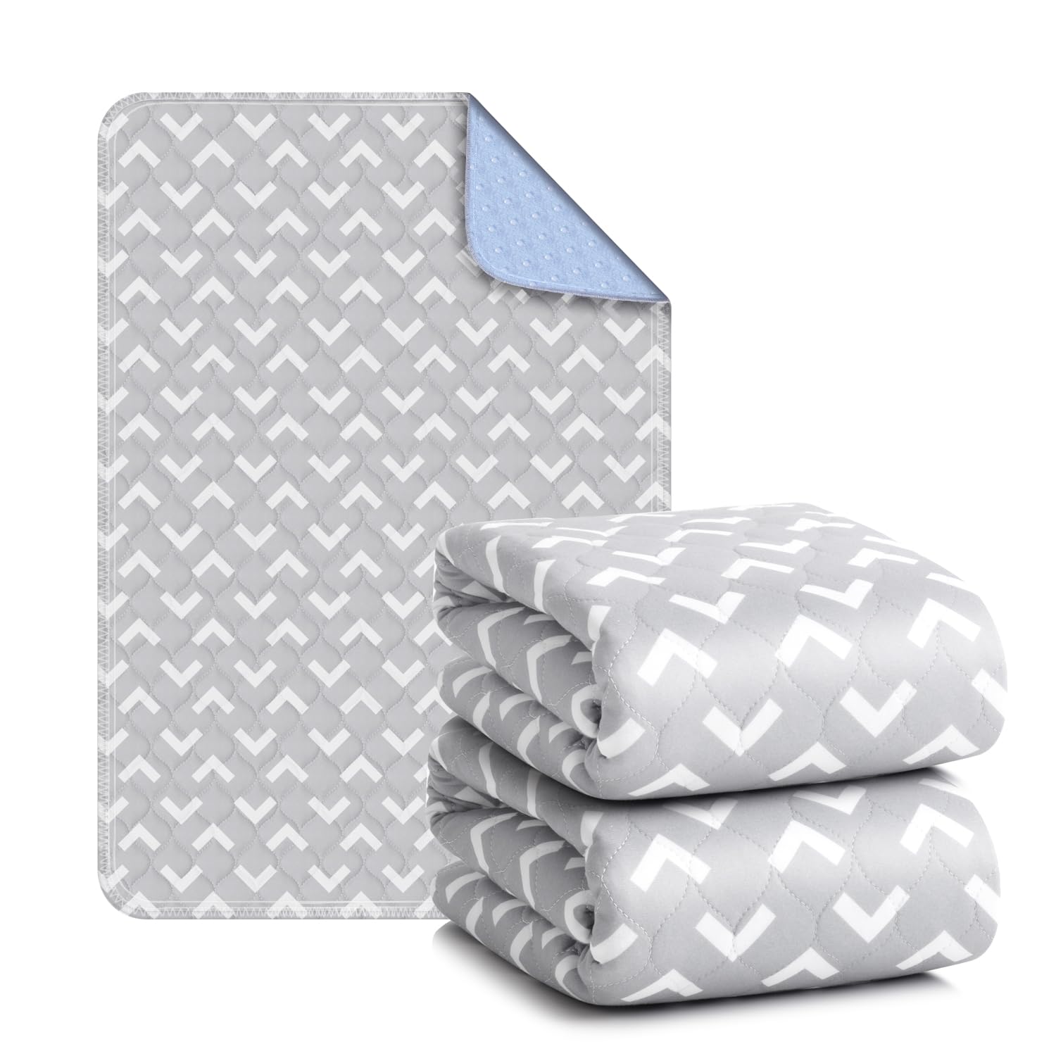 Front. TECH SAFARI - Non slip Bed Pads For Washable Waterproof Adult Adults Dog - Default.