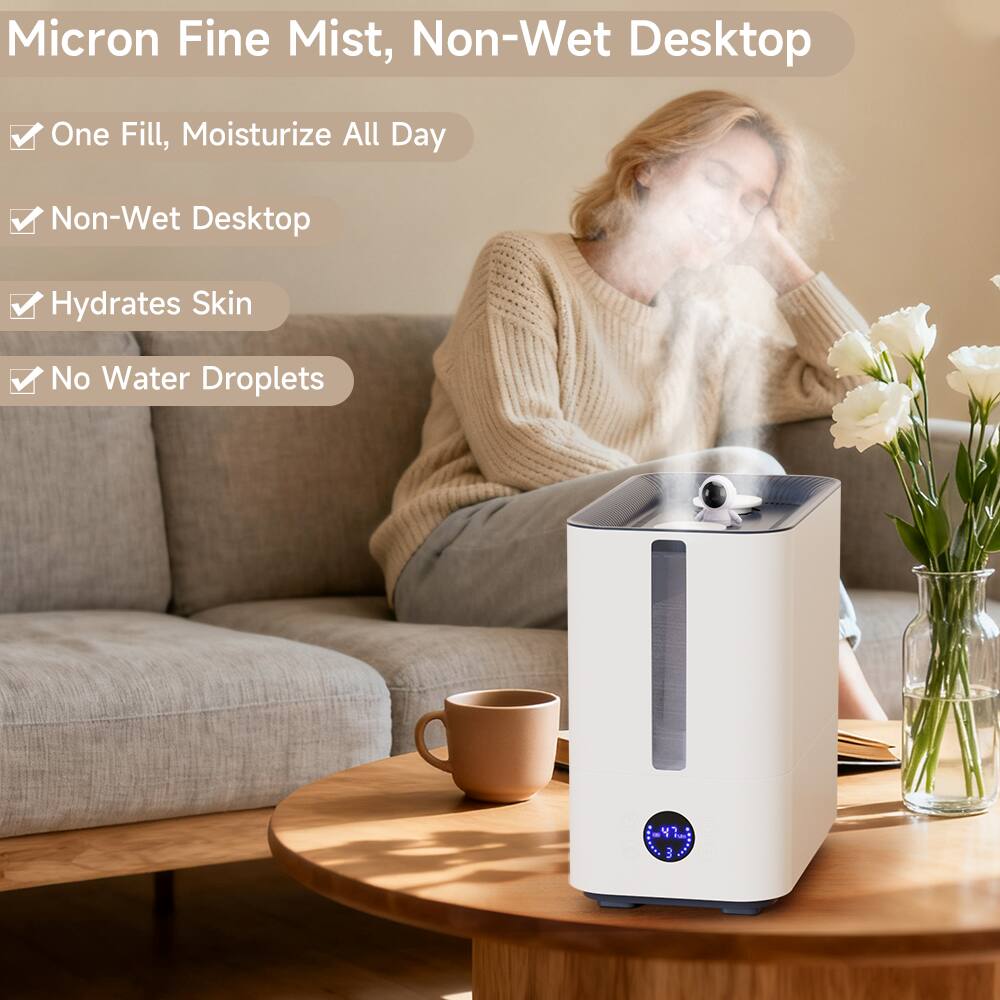 Micron Fine Mist, Non-Wet Desktop

- One Fill, Moisturize All Day
- Non-Wet Desktop
- Hydrates Skin
- No Water Droplets