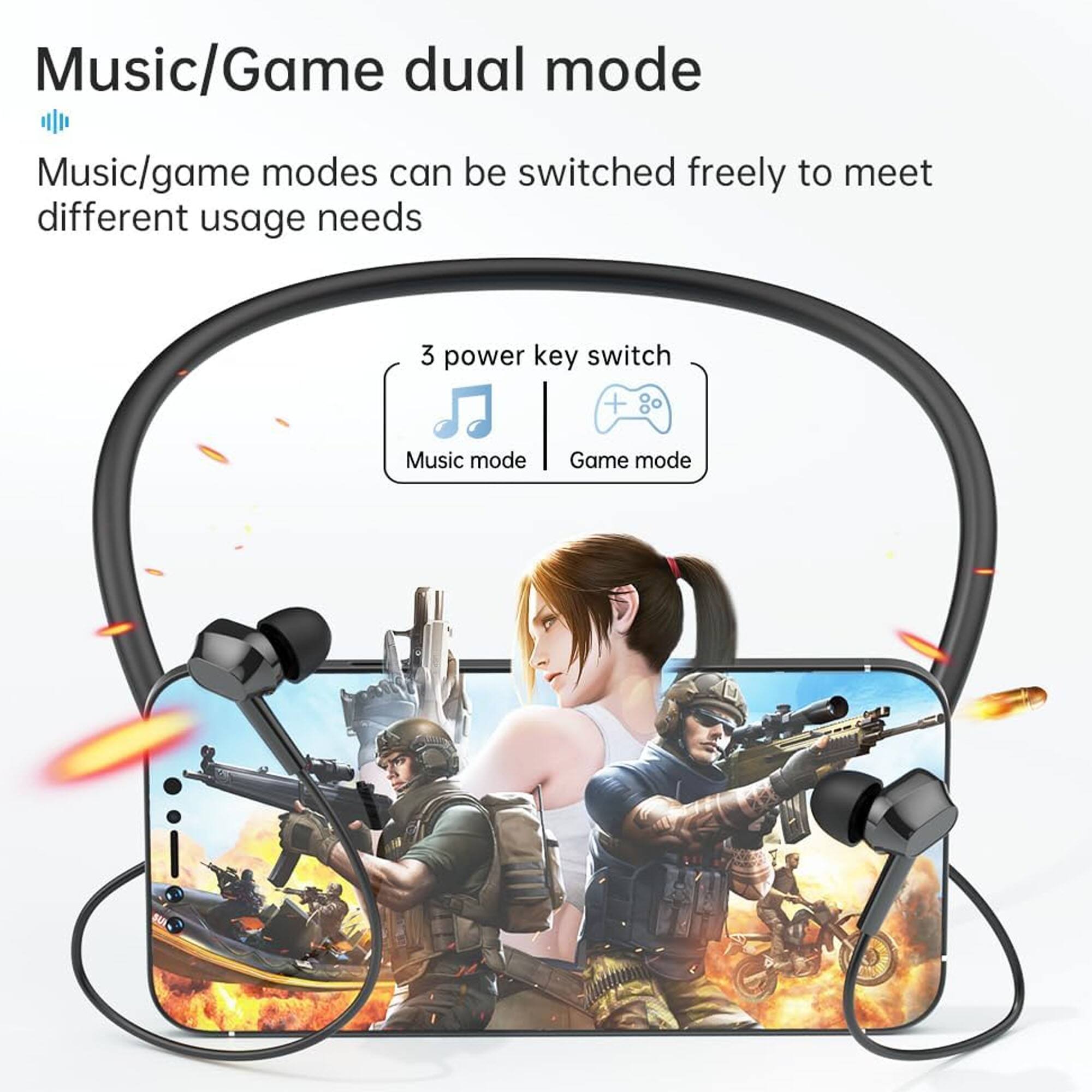 Music/Game dual mode

Music/game modes can be switched freely to meet different usage needs

3 power key switch

Music mode

Game mode