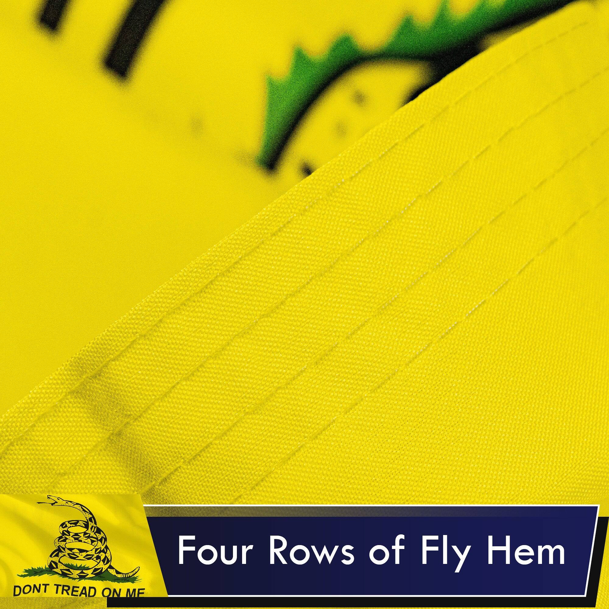 Four Rows of Fly Hem

DON'T TREAD ON ME