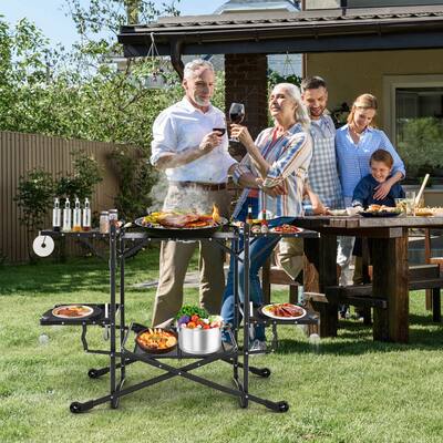 Amazon.com: Ninja XSKUSSDTBL Woodfire Attachable Side Table