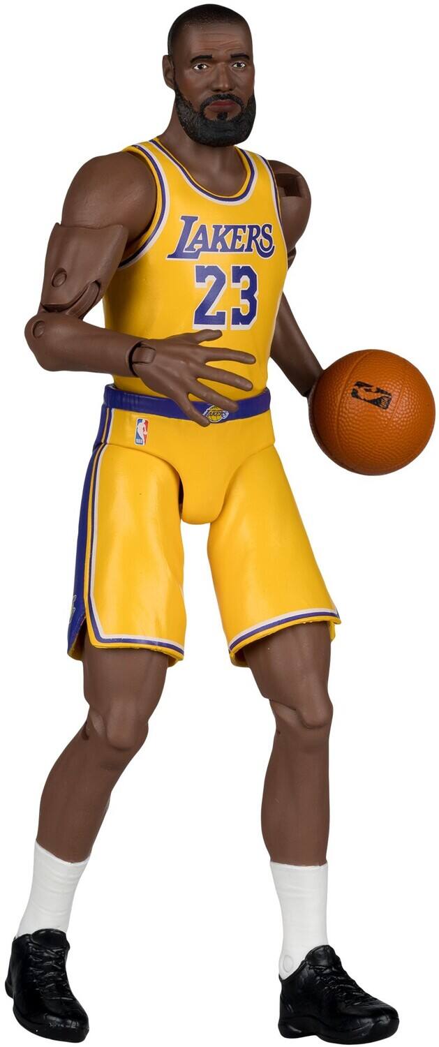Alt View 1. McFarlane Toys - McFarlane SportsPicks - NBA - Lebron James (Los Angeles Lakers) 6" Action Figure   - COLLECTIBLES - Multicolor.