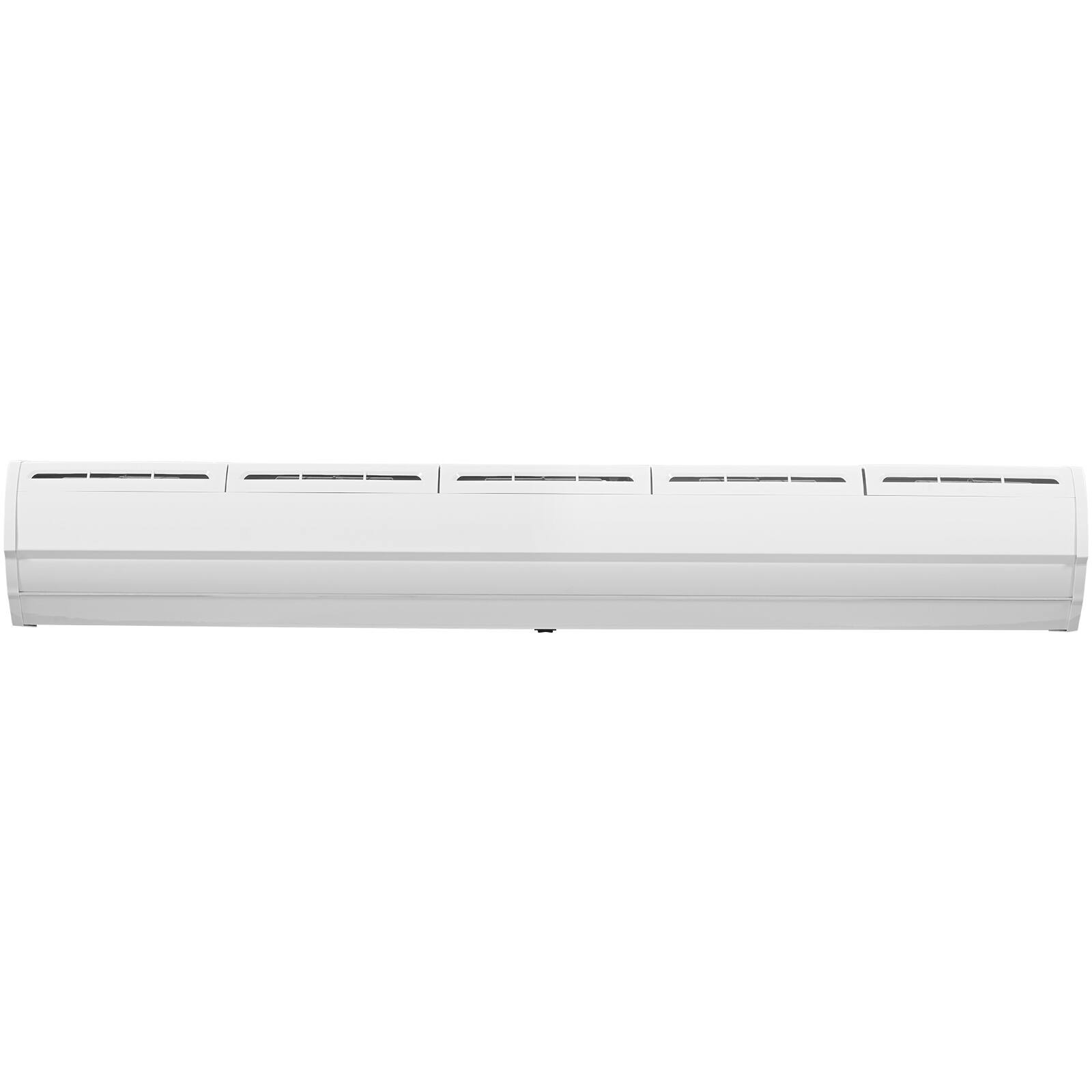 Alt View 5. VEVOR - 60" Commercial Indoor Air Curtain Super Power 2 Speeds 1500CFM,Wall Mounted Air Curtains for Doors, Indoor Over Door Fan - White.