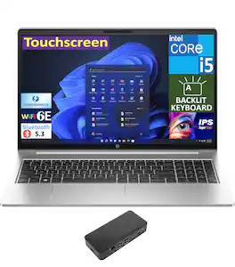 HP - Probook 450 G10 Laptop 15.6 FHD (Intel i5-1335U, 64GB DDR4, 4TB PCIe SSD, Intel UHD, Win 11 Pro) - Pike Silver Aluminum