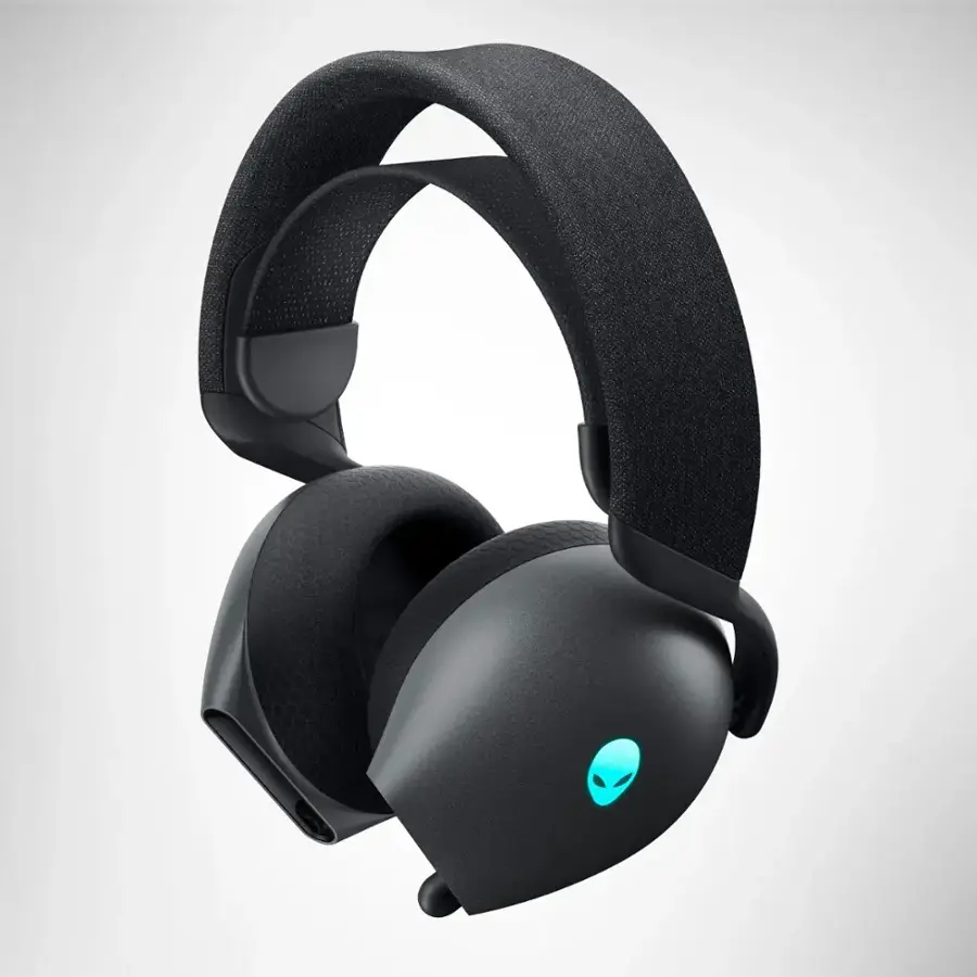Alt View 20. Alienware - AW725H Tri Mode Wireless Gaming Headset for PC, Xbox X|S, Xbox One, PS5, PS4, Switch and Mobile - Dark Side of the Moon.