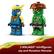 2 NINJAGO® minifigures: Jay and Mutation Monster