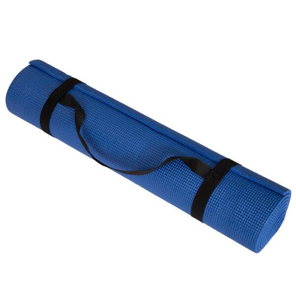 Alt View 2. Wakeman - 71x24in Yoga Mat - 1/4in Thick - Blue.