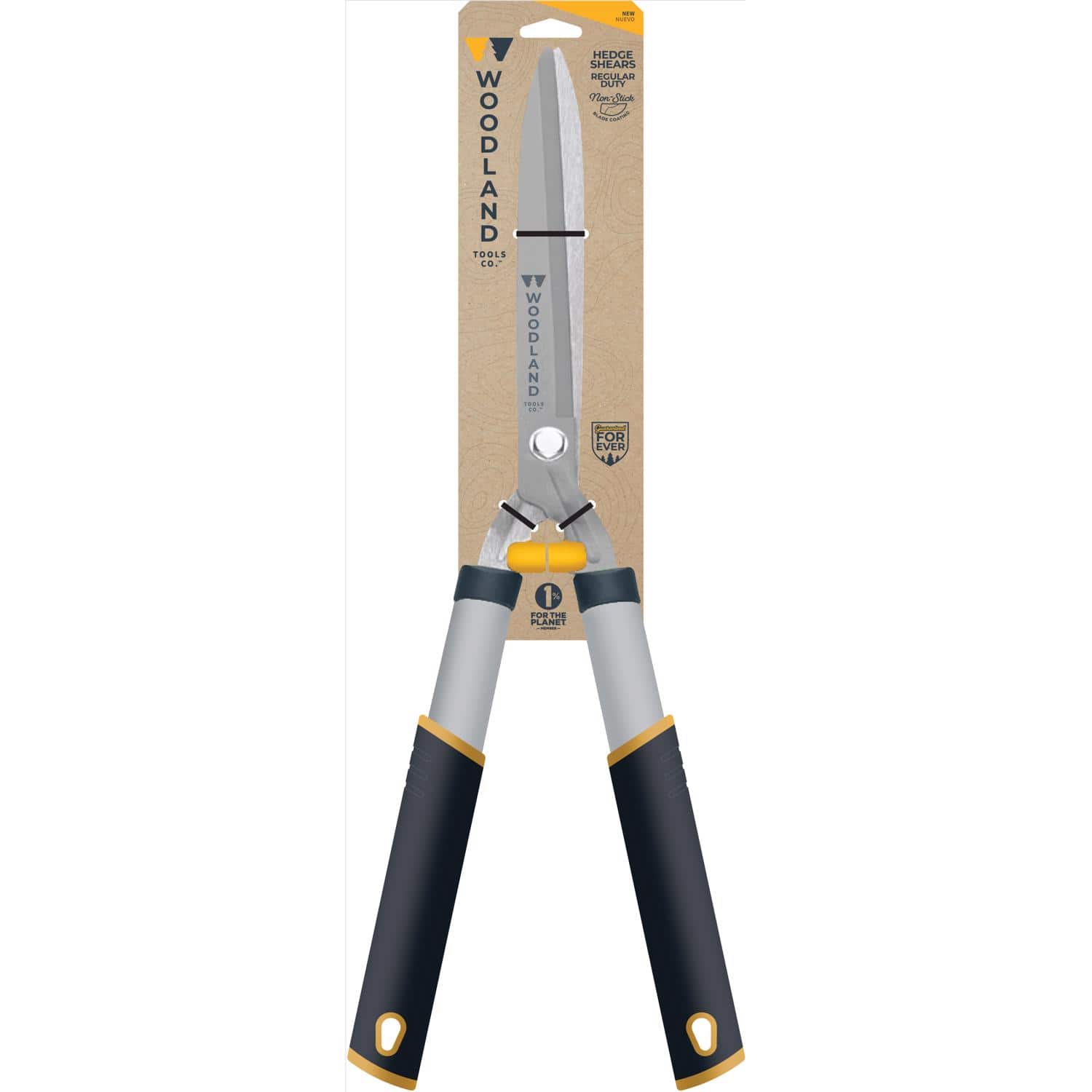 Woodland Tools - 20-4001-100 22 in. Steel Bypass Hedge Shears