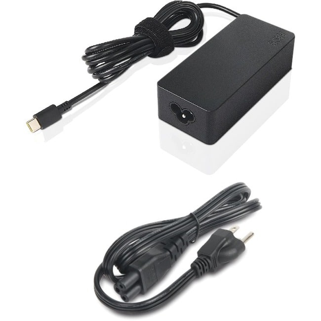 Lenovo - AC Adapter - 5 V DC, 9 V DC, 15 V DC, 20 V DC Output - 3.25 A - Black