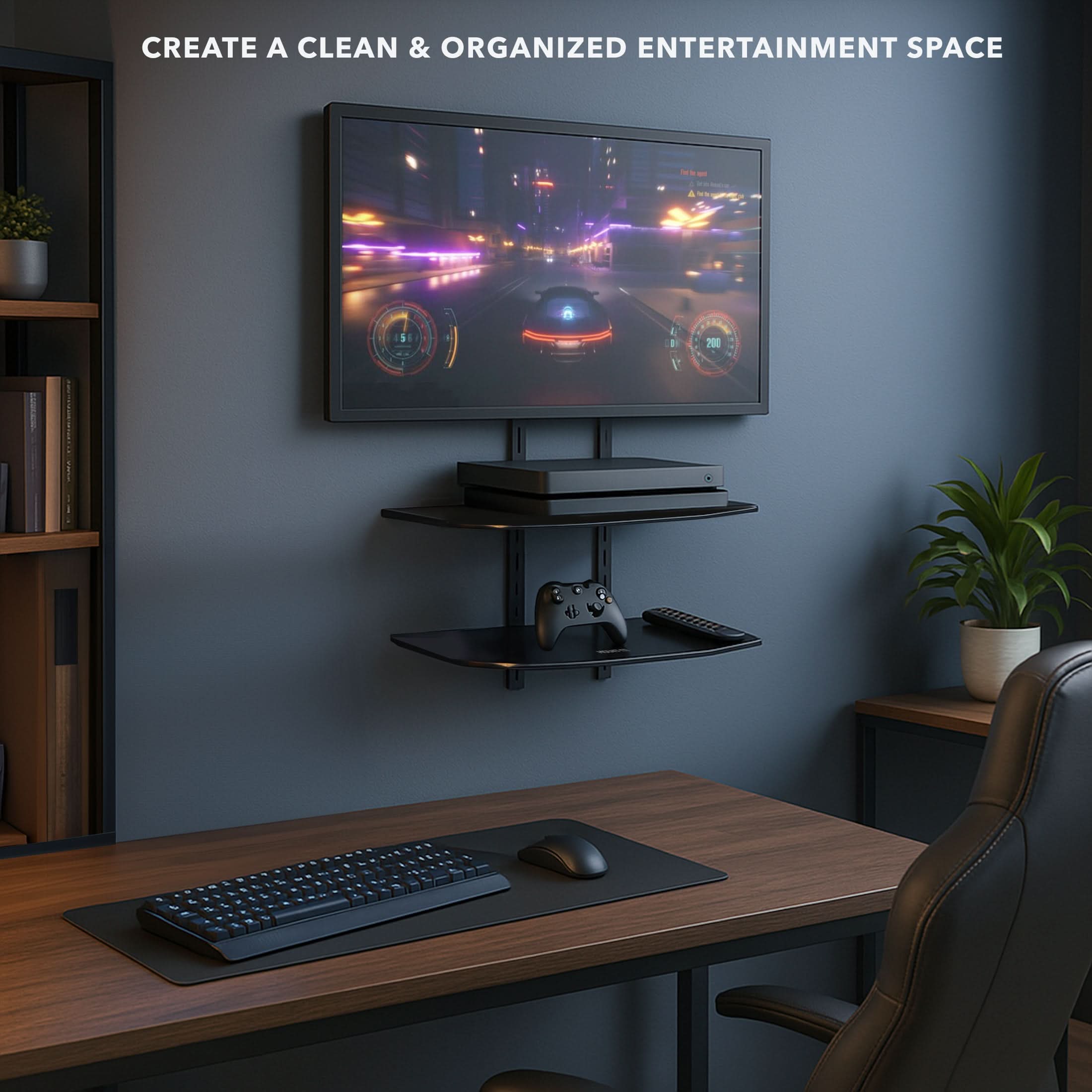 CREATE A CLEAN & ORGANIZED ENTERTAINMENT SPACE