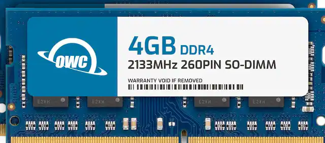 4GB DDR4
2133MHz 260PIN SO-DIMM
WARRANTY VOID IF REMOVED