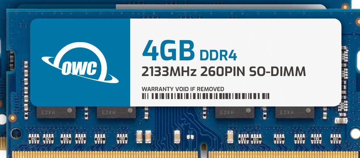 4GB DDR4  
2133MHz 260PIN SO-DIMM  
WARRANTY VOID IF REMOVED