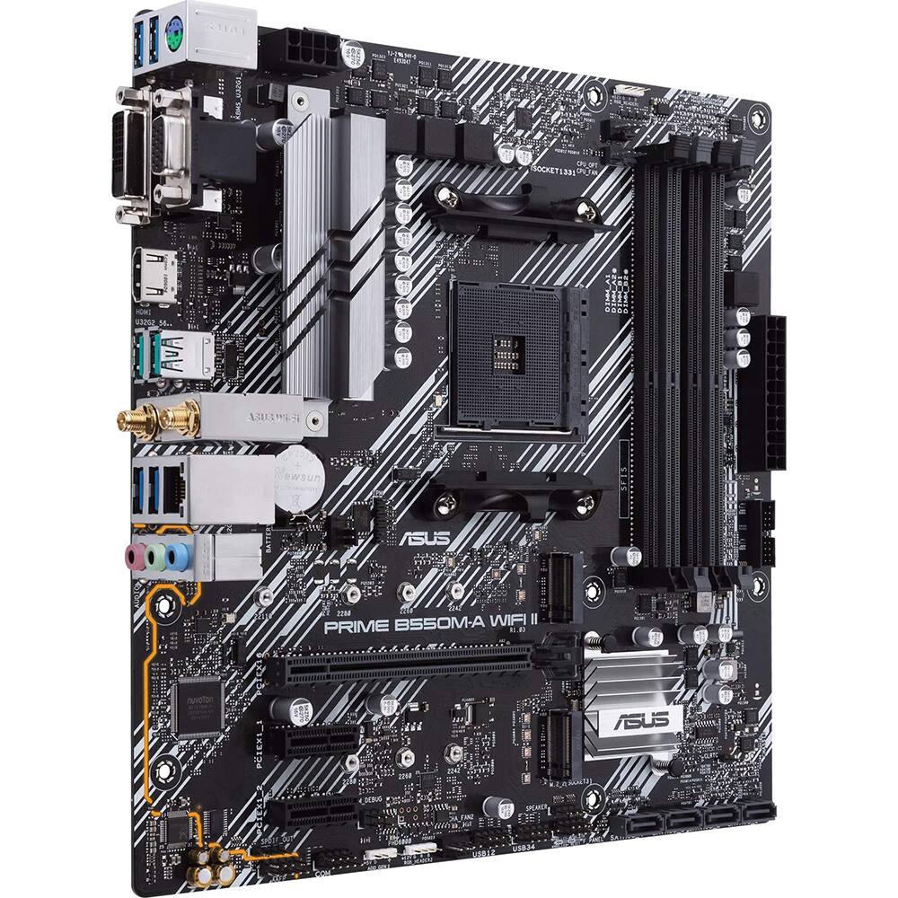 ASUS Prime B550M A WIFI II mATX Motherboard PRIMEB550M AWIFIII