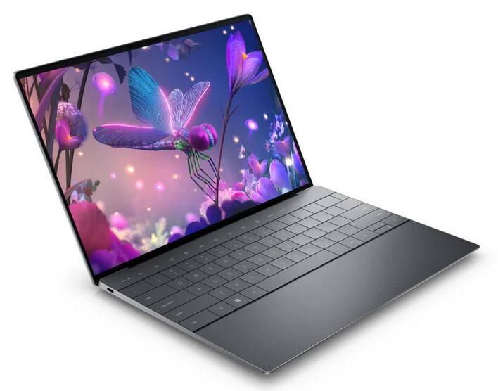 Back. Dell - XPS 13 9320 13.4" 3.5K Touchscreen Ultrabook | Intel Core i7 13th | 32GB RAM | 2TB NVMe | Win 11 Pro | Business Laptop. - Dark Blue.