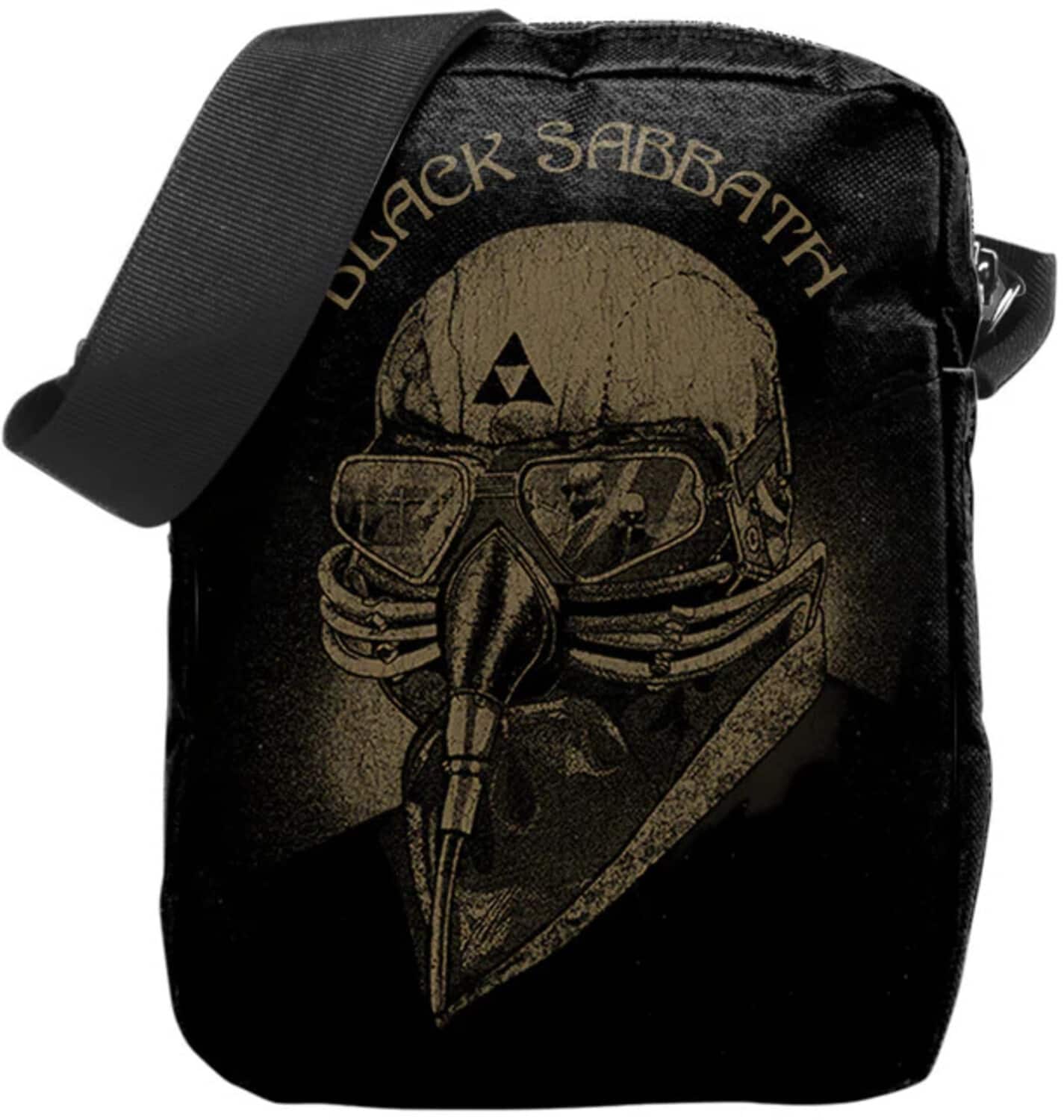 PopMarket - Black Sabbath - Rocksax - Black Sabbath - Never Say Die Tour Logo - Crossbody Bag with Stash Pockets - Multicolor price history on PriceWatchPro