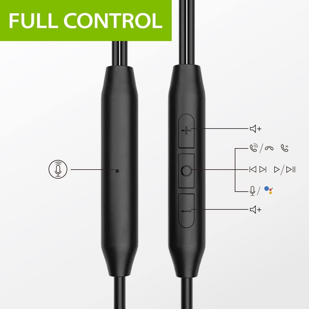 FULL CONTROL

- Microphone
- Volume Up
- Play/Pause
- Previous/Next
- Call/End Call
- Volume Down