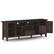 Alt View 4. Simpli Home - Redmond SOLID WOOD 72 inch TV Media Stand in Brunette Brown For TVs up to 80 inches - Brunette Brown.