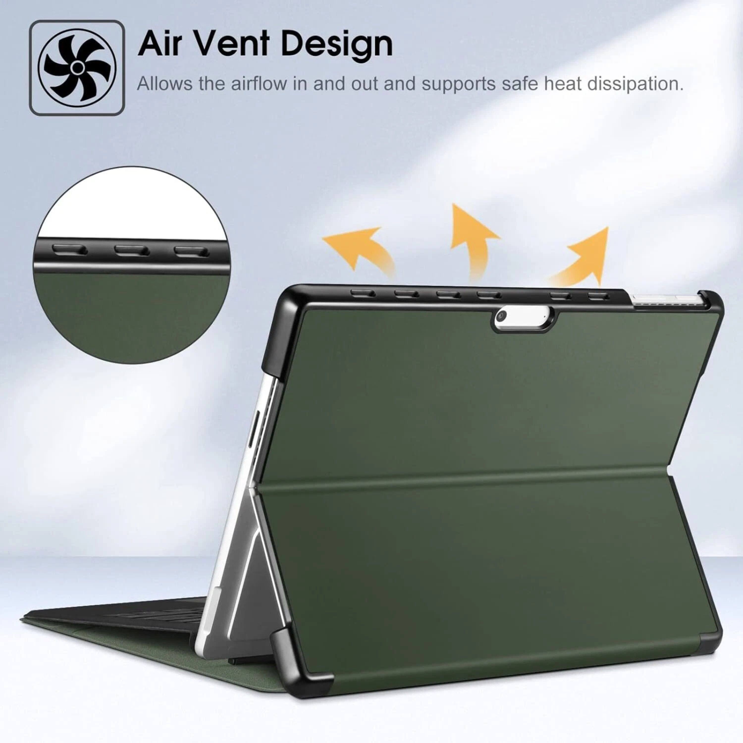 Air Vent Design  
Allows the airflow in and out and supports safe heat dissipation.