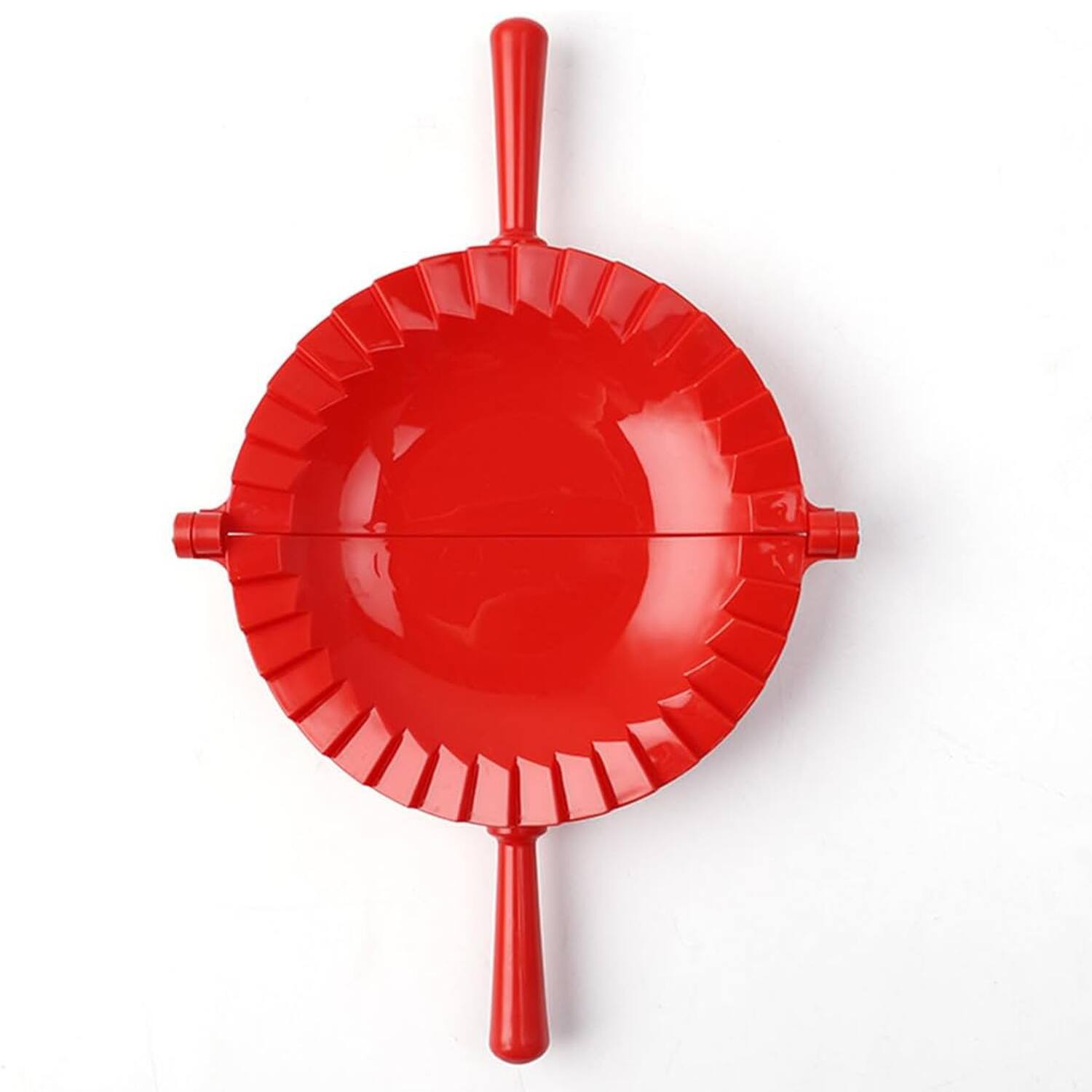 Alt View 1. Giantpower - 1pcs Dumpling Maker, Empanada Press Mold Maker for Pierogi, Pastelitos, Calzone, Turnovers & Chinese Dumplings - Red.