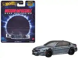 Hot Wheels - 2021 BMW M5 Top "Mission: Impossible – Dead Reckoning" (2023) Movie "Pop Culture" - Gray Metallic Black