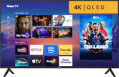 ROKU TV
Top Picks for You
4K QLED
HBO max
PITT
DUTTON RANCH
Disney+ ZOOTOPIA
For You
SC ESPN
peacook - The BURBS
Quick Access Live TV Guide
NETFLIX
prime video
howdy By Roku
TED LASSO
Disney +
tv
Free
ROKU Channel