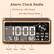 Alarm Clock Radio
- 12H Format / 24H Format
- Anti-Slip Silicone Strips
- PM
- 10:00
- 7 M
- 13 D
- SAT
- 82°F
- Month
- Day
- Week
- Temp
- AUTO
- SNOOZE
- DIMMER
- OK
- TIME/DATE
- ALARM1
- ALARM2
- SLEEP
- FM/CLOCK