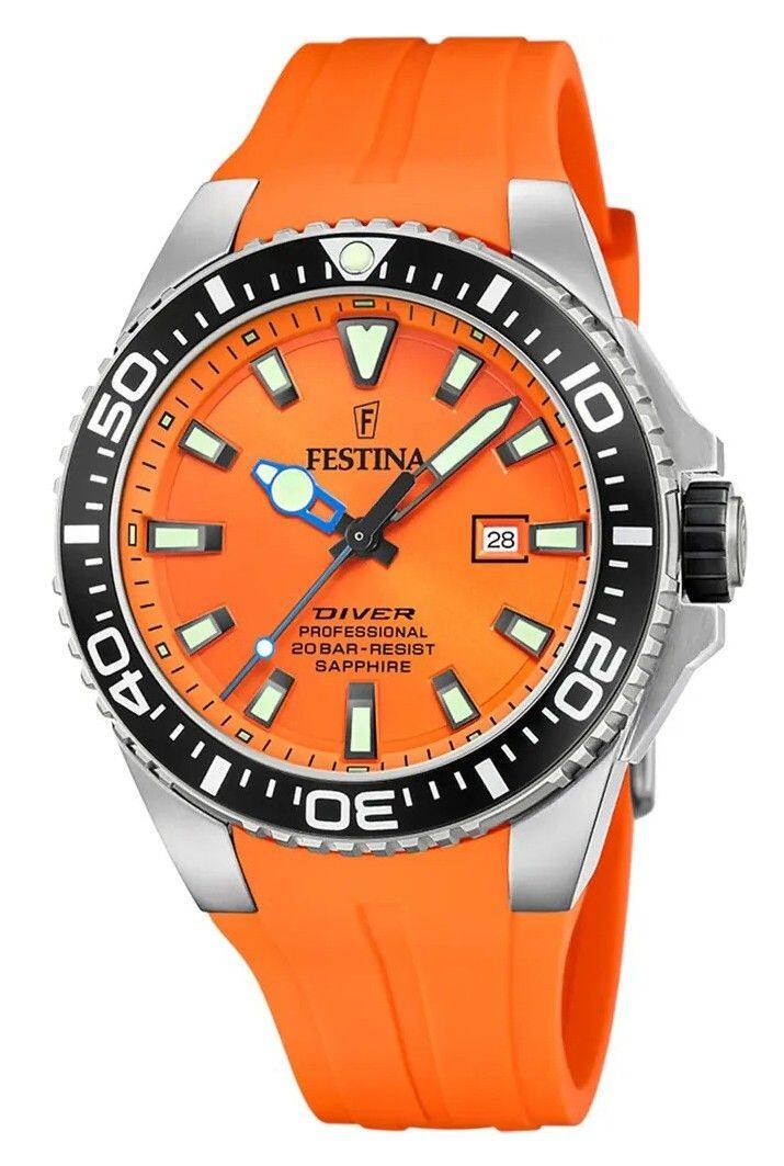 FESTINA  
DIVER  
PROFESSIONAL  
20 BAR-RESIST  
SAPPHIRE  

28