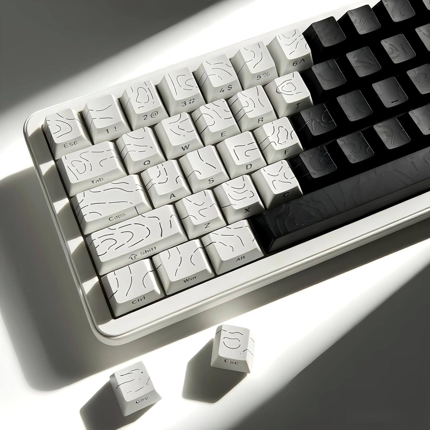 6 5 4 $ 5 % 3 # 3 2 @ 2 1 ! 1 ! ESC W E R T Y U I O P Q S D F G H J K L Z X C V B N M Tab A S D F G H J K L Z X C V B N M Shift Al win Ctrl SC