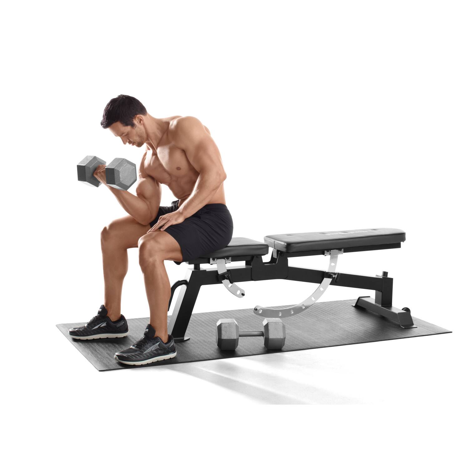 Alt View 11. iFit - iFIT 36” x 72” Equipment Floor Mat - Black.