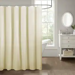 RT Designers Collection - Home 3 Gauge Peva Stylish Shower Curtain Liner 70" x 72" - Beige