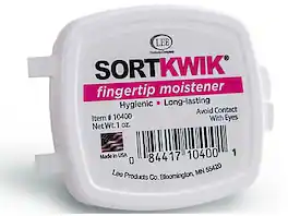 Lee - Sortkwik 1 oz. Fingertip Moistener, (10400) - Pink