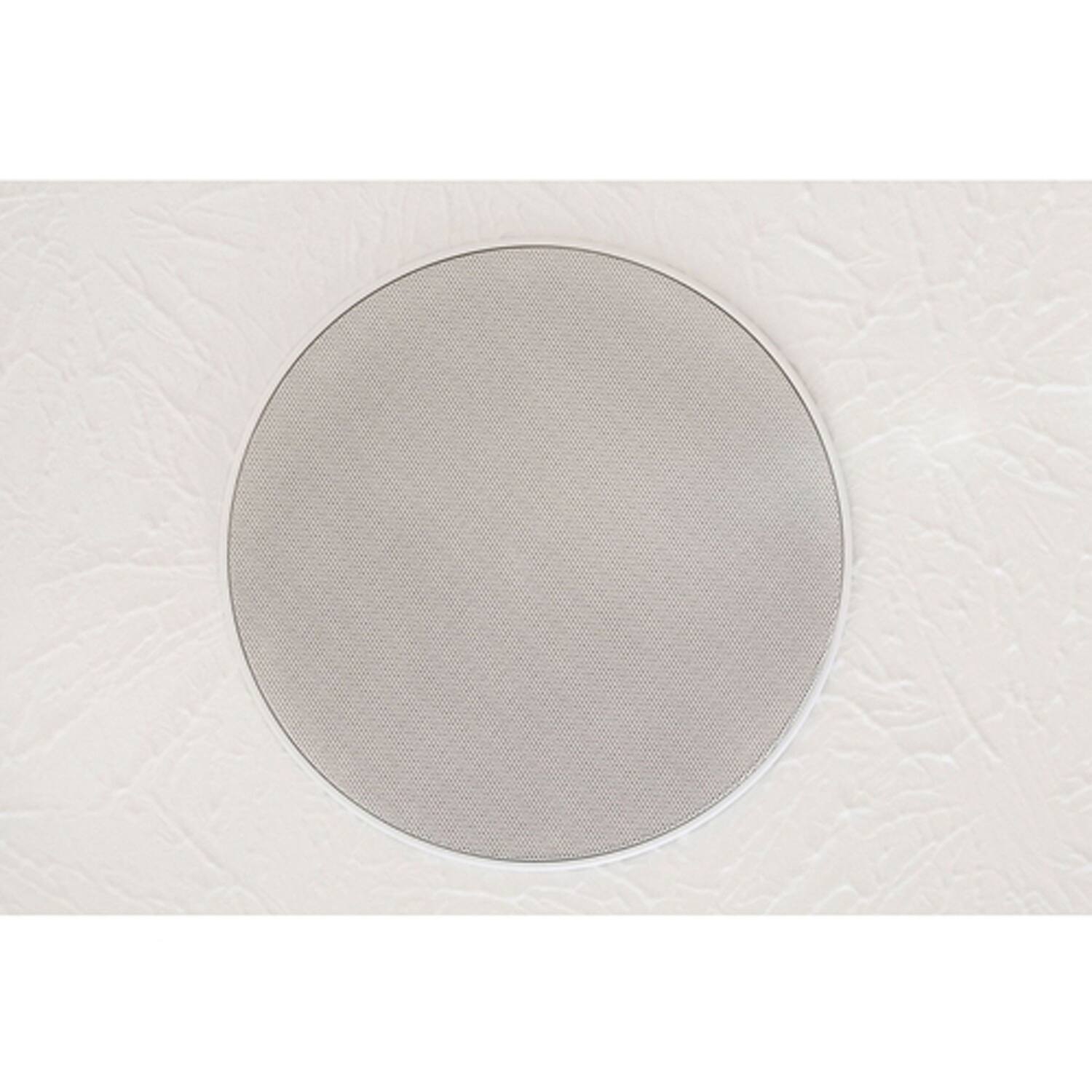 Alt View 6. Dayton Audio - Micro-Edge ME650C 6.5" 35W LCRS 15° Angled In-Ceiling Speaker, Aramid Fiber Woofer, Pivoting Silk Dome Tweeter, 8 Ohms - Black.