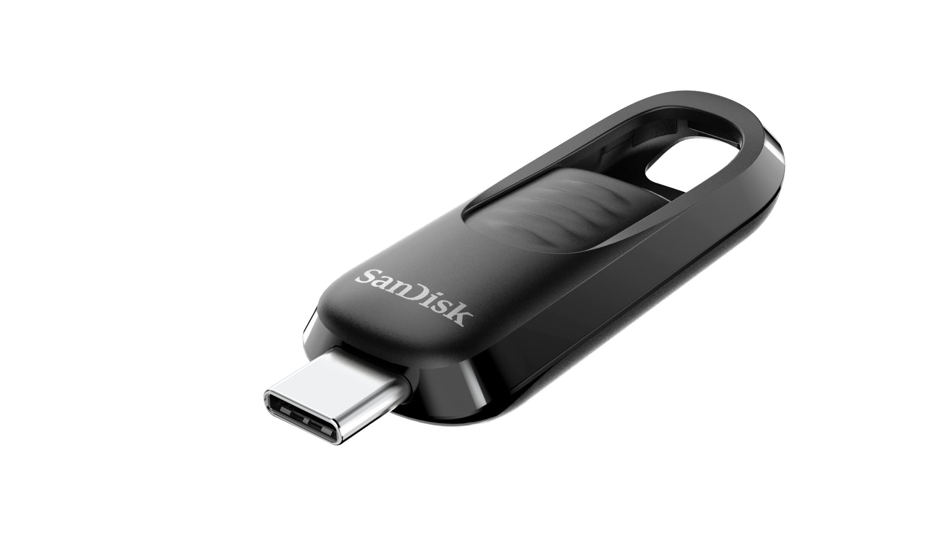 Alt View 11. SanDisk - 1TB Ultra Slider USB Type-C Flash Drive - Black.