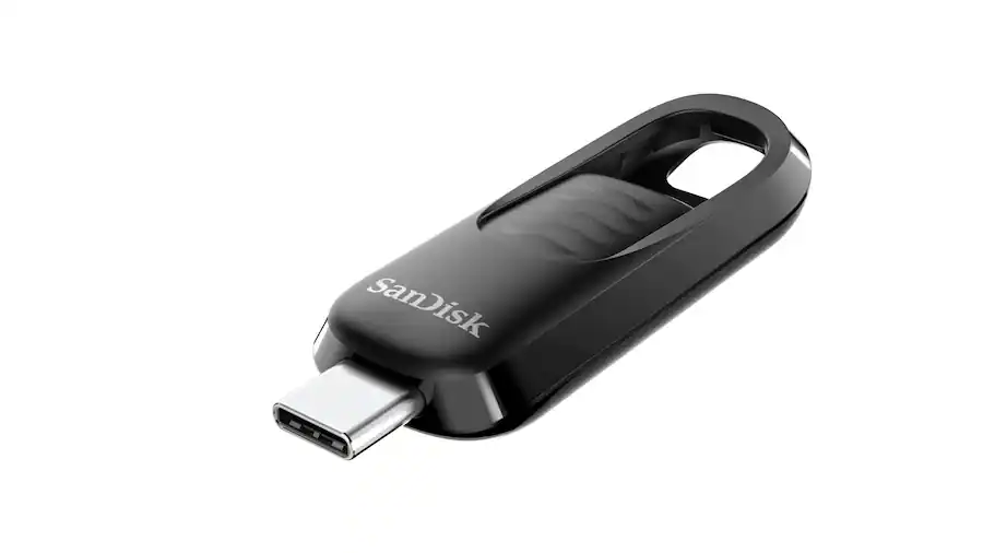 SANDISK 512GB Ultra Slider USB Type C Flash Drive Black SDCZ480-512G ...