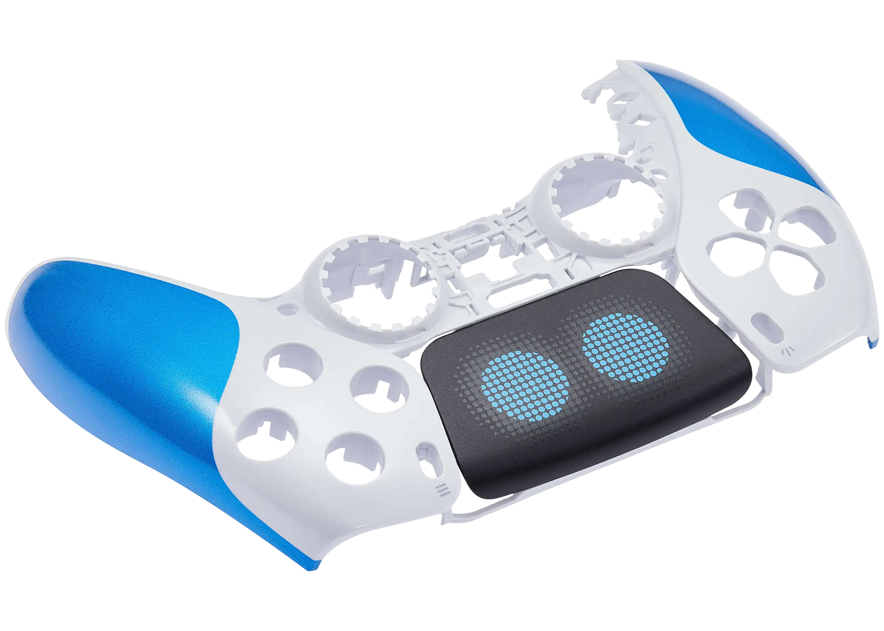 Alt View 1. MobileSentrix - Space Robot - PlayStation 5 PS5 Compatible Controller Top Faceplate.