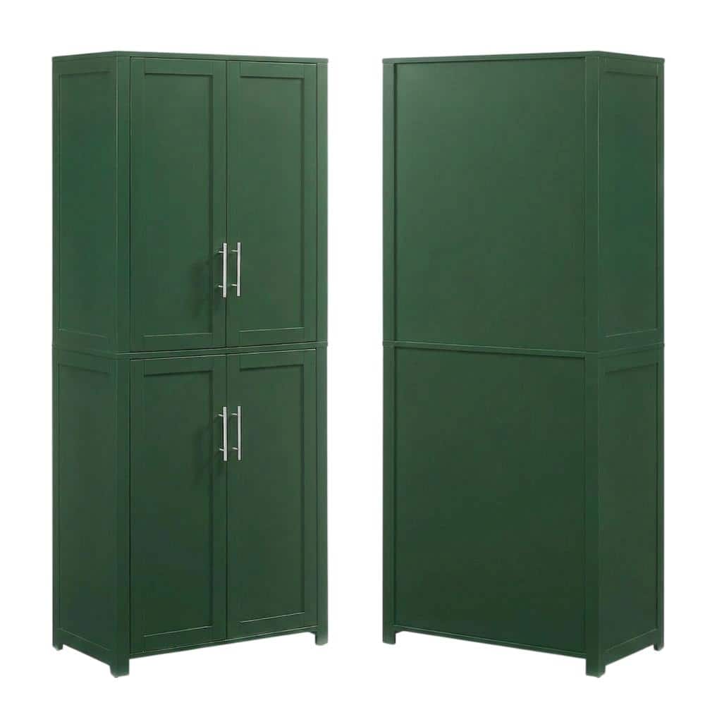 Crosley Furniture - Savannah Tall Kitchen Storage Pantry - Hunter Green
