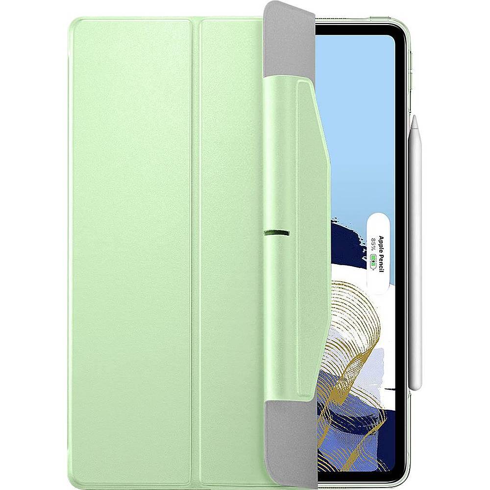 Alt View 13. SaharaCase - ESR Folio Case for Apple iPad Pro 11" (2nd, 3rd, and 4th Gen 2020-2022) - Lemon Lime.