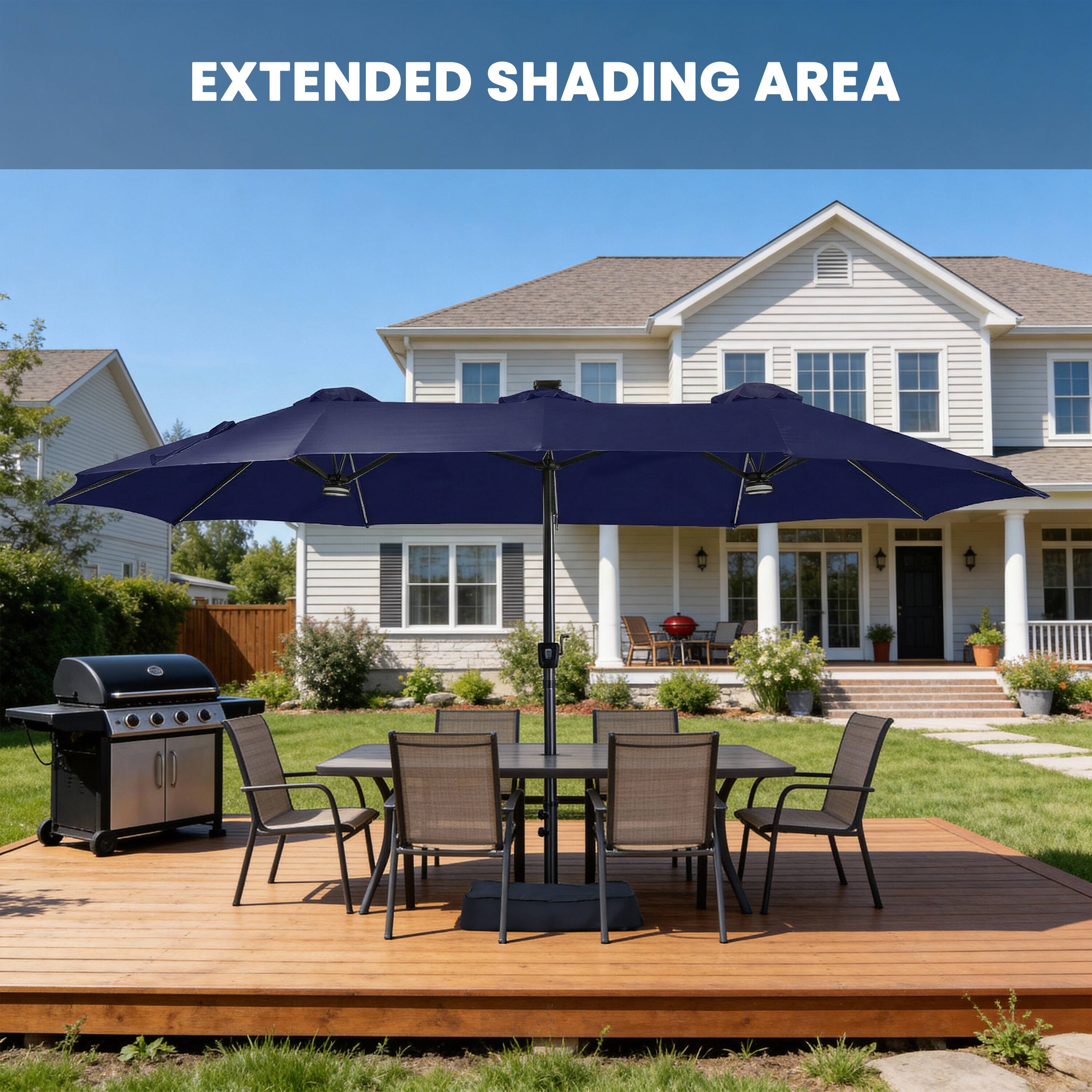 EXTENDED SHADING AREA