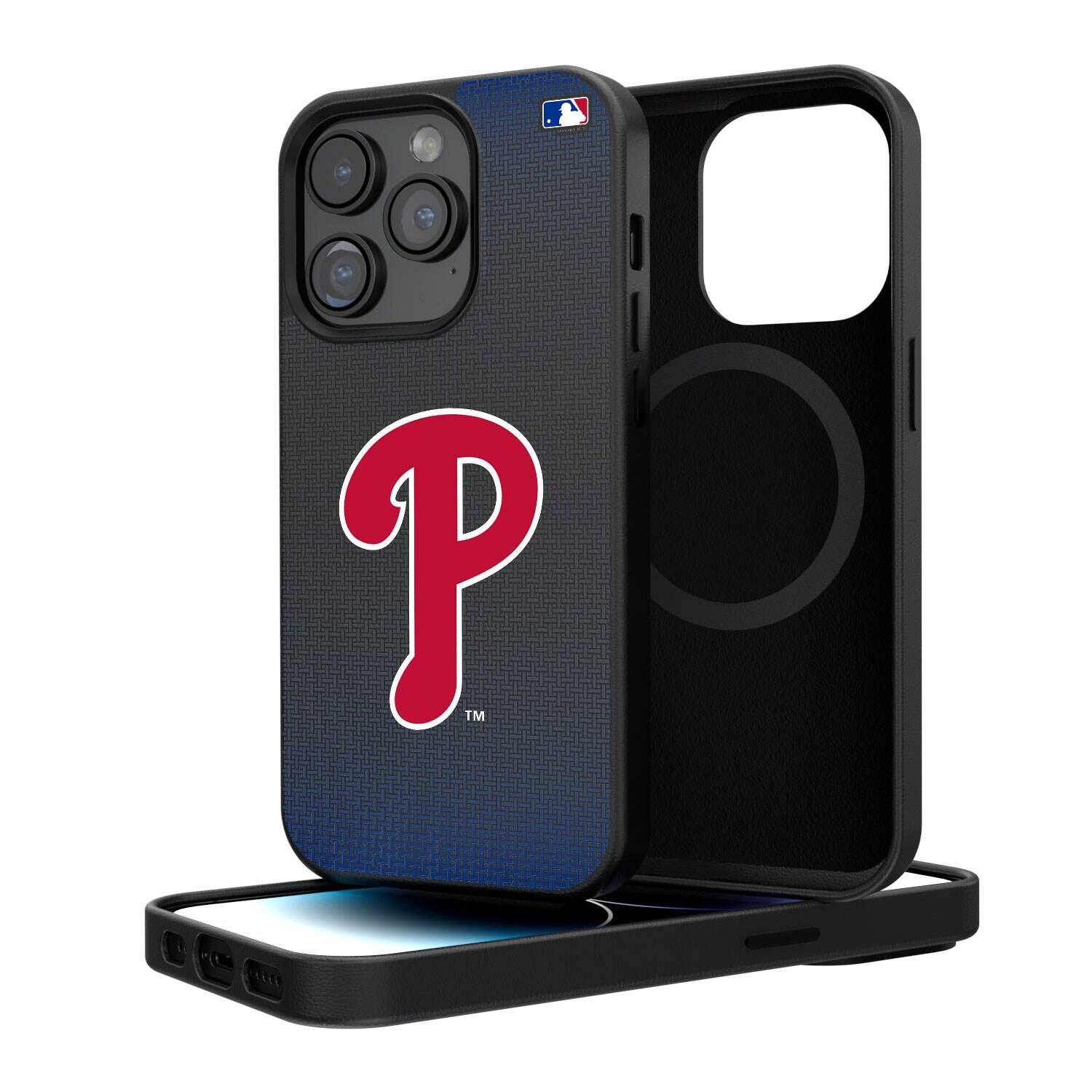 Keyscaper - MLB - Philadelphia Phillies - Linen Logo iPhone Magnetic Bump Case - 15 Plus - Black price history on PriceWatchPro