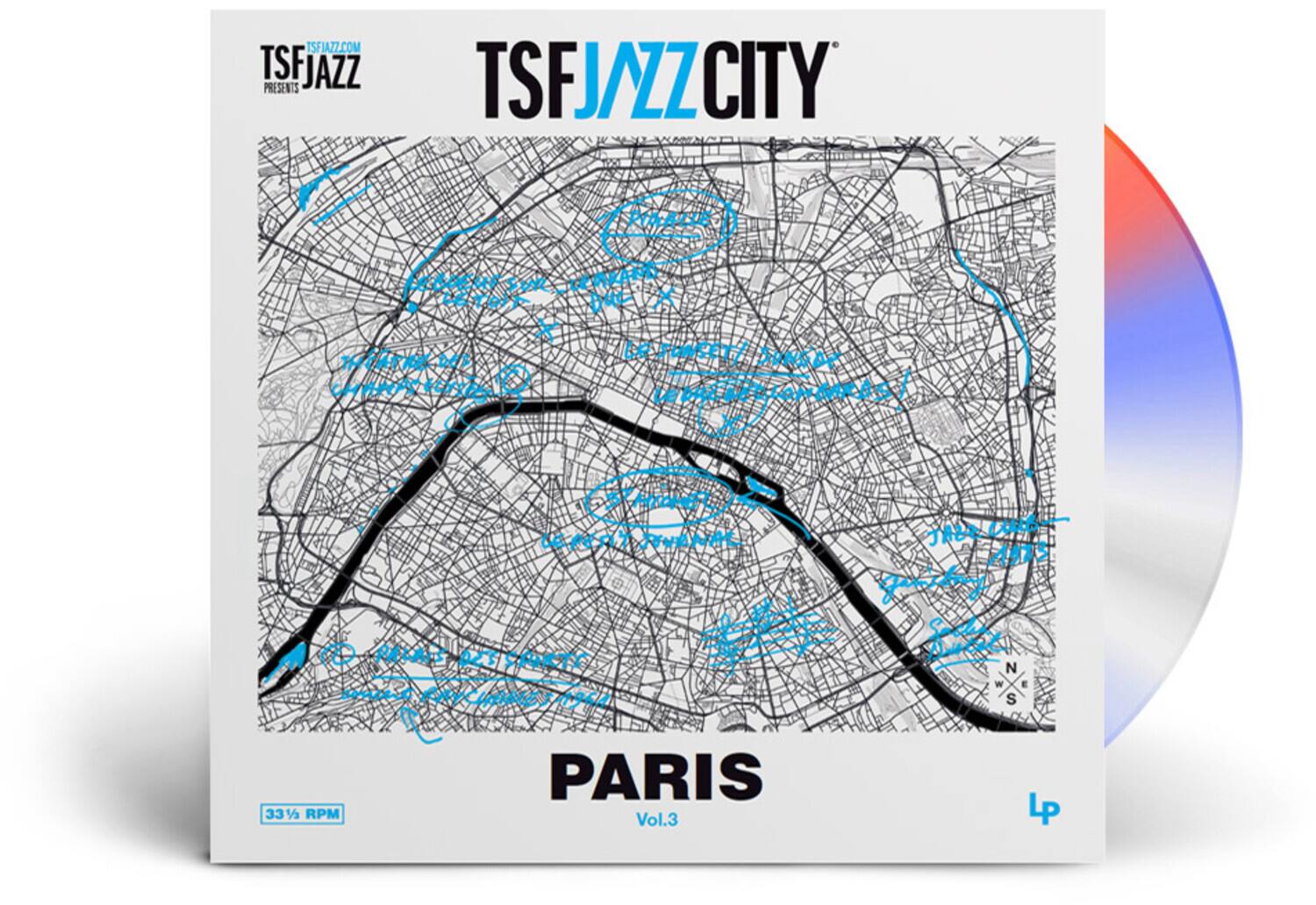 Various Artists - TSF Jazz City: Paris / Various  - COMPACT DISCS